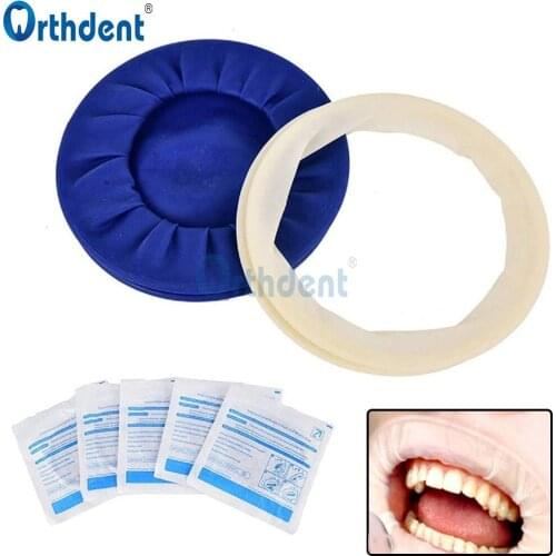10 Pcs Dental Disposable Rubber Sterile Mouth Opener Oral Cheek Instrution Rubber Dam Mouth And Gag Oral Hygiene Dentistry Tool