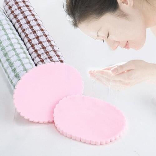 1PC Facial Cleansing Sponge Puff Face Cleaning Wash Pad Puff Available Soft Makeup Seaweed Sponge Makeup Cleansing Random Color
