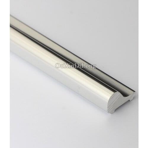 Brand New 2PCS Bath Shower Screen Aluminum Alloy waterproof strips glass door seals length:600mm/700mm (No other Accessory)