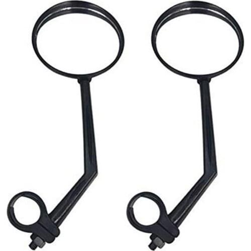 2Pcs 360 Degree Rotation Bike Bicycle MTB Convex Bar Rear View Mirror