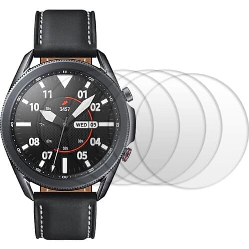 5/3 pcs HD Tempered Glass Screen Protector Film For Samsung Galaxy watch 3 41 45 SM-R850 840 Transparent Screen Protection Film