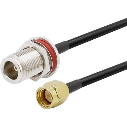 WiFi Antenna Adapter SMA Male to N Female LMR195 Cable 4G LTE Router Gateway USB WiFi Adapter WiFi Router Booster IP Camera