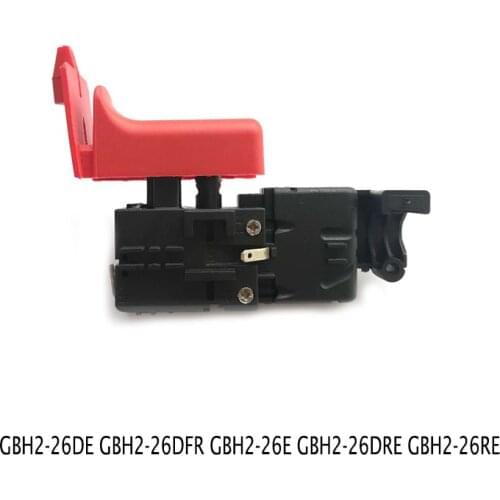 Free shipping! Electric hammer Drill Switch for Bosch GBH2-26DE GBH2-26DFR GBH 2-26E GBH2-26DRE GBH2-26 RE