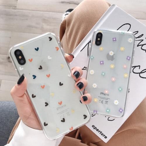 Cute Pattern Phone Case For Samsung Note 20 9 10 plus A21 A30 A50 A52 A70 A71 A51 A80 S8 S9 S21 S20 FE S10 plus Cover Clear capa