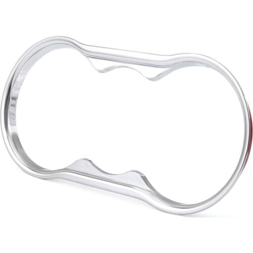 Auto Car Water Cup Decoration Trim Stickers ABS Chrome Accessories For Ford Focus 2 MK2 2009 - 2013