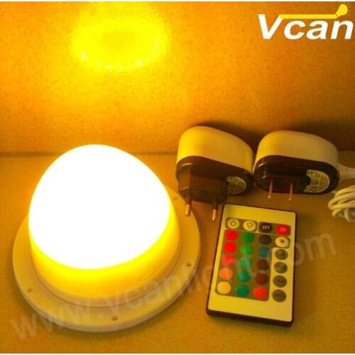 DHL Free Shipping Wireless Waterproof Led Lighting Bulb inside for Ball furniture