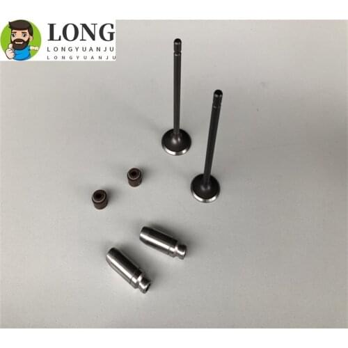 Motorcycle Engine Valve Intake Exhaust Stem Valve For Suzuki AN125 UA125 HS125T AN HJ125T-3/7/8 125cc Scooter Engine Spare Parts