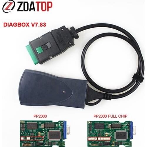 Lexia 3 PP2000 Full Chip Diagbox V7.83 Software with Firmware Lexia3 For Citroen for Peugeot OBDII diagnostic-tool