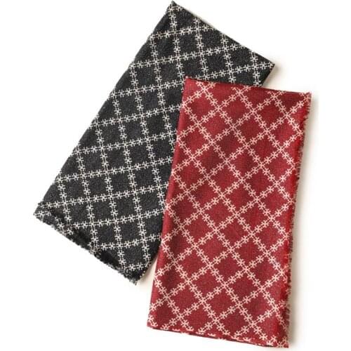 Mercerized wool clip gold silk plaid women mid thin scarfs shawl pashmina big size 100x200cm wholesale retail