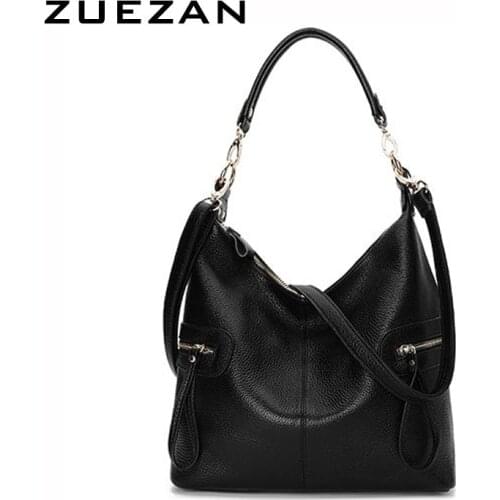 Fashion Hobo Shoulder Bag, Women Genuine Leather Handbag, 100% Natural Cows skin, Lady Cross-body Tote, A463