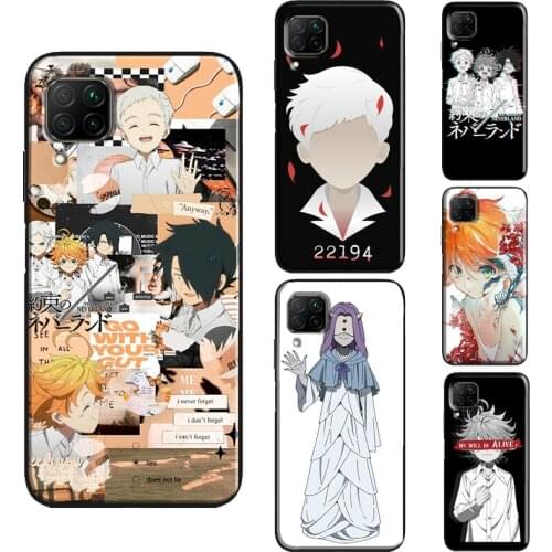 The Promised Neverland Case For Huawei P Smart 2019 2021 Nova 5T P20 P40 P30 Pro Mate 20 Lite Honor 10i 8X 9X 8A