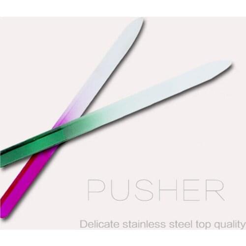 1PC/BOX Nail File Crystal Glass Nail Polisher Buffing Grit Sand Durable Nail Art Tools Remove Gel Polishing Fingernail Sandstone