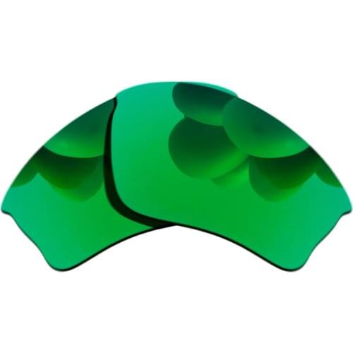 Polarized Sunglasses Replacement Lenses for-Half Jacket XLJ Frame - Green