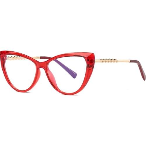 Cat Eye Style Vintage Optical Glasses Frames Men Women Myopia Frame Prescription Glasses Clear Lens Spectacle Frame