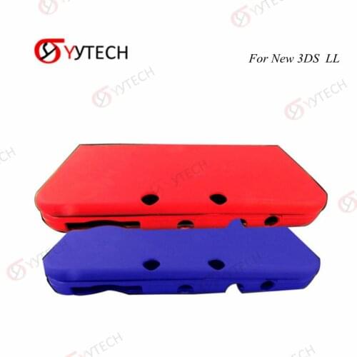 YYTECH Red/Blue Soft Silicone Cover Case Protector For Nintendo New 3DS XL 3DSLL Console Rubber Protective Shell