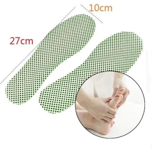 1Pair Natural Tourmaline Self-heating Insoles Warm Reflexology Insoles Winter Soles For Footwear Insoles Heated Insoles