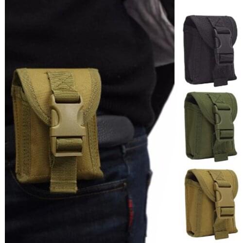 Black Army Green Color Tactical Pouch Waist Pocket Molle Pouches Outdoor Small Waist Bag Airsoft Hunting 1000D Nylon Pocket