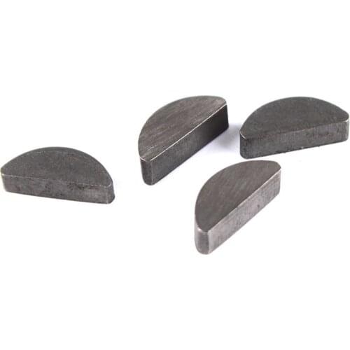 12Pcs High Quality Durable Convenient Stable Woodruff Half Moon Keys 49cc 60cc 80cc Bicycle Motorized Gas Engine Motor#249789