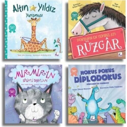 At Bed Time Stories Pedagogue Approved 4 Pcs Set Gold star yarışmasıcennet meadows nature parkı'nda everyone new hanged flyer kon