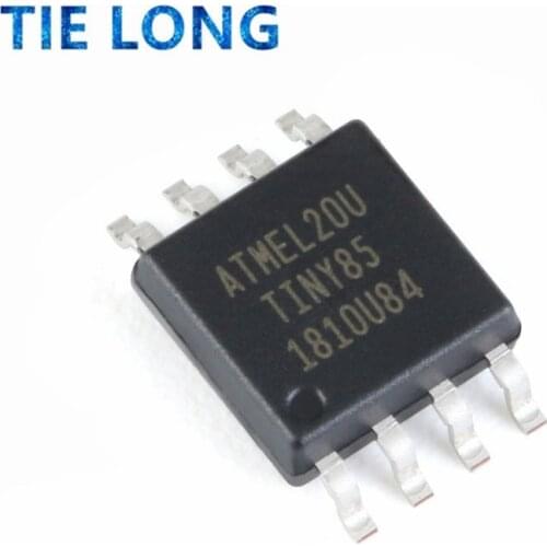 5pcs ATTINY85-20SU ATTINY85 TINY85 SOP8 NEW IC MCU 8BIT 8KB FLASH 8SOIC NEW