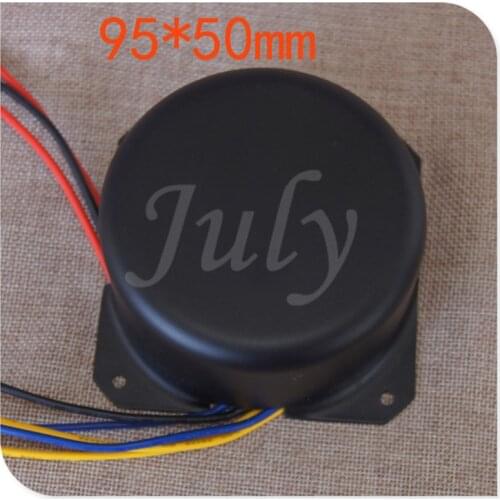 50W dual 12V (1.5A) single 7.5V (1.5A) toroidal transformer for DAC amp preamplifier, taped shield, primary resistance: 47Ω