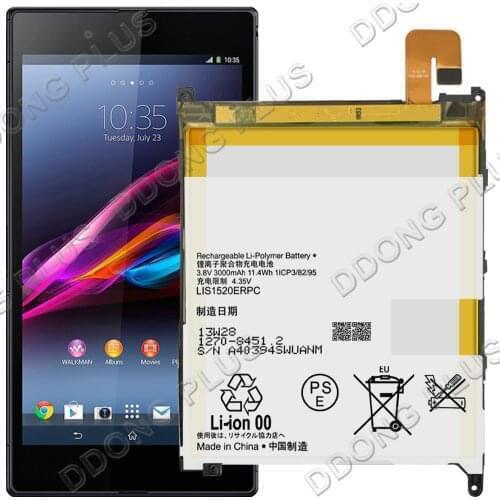 LIS1520ERPC Battery For Sony Xperia Z Ultra C6833 Battery Replacement Repair Part