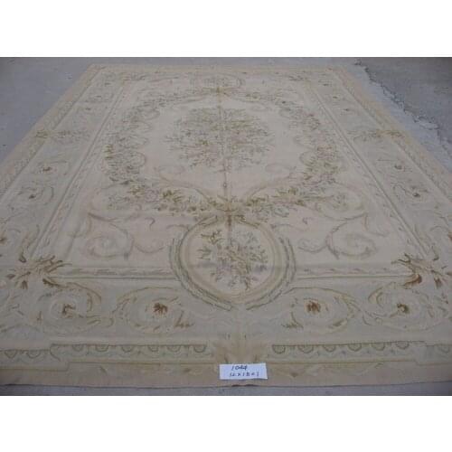 Free shipping 10K 12'X18' needlepoint rugs, 100% New Zealand handmade wool rugs