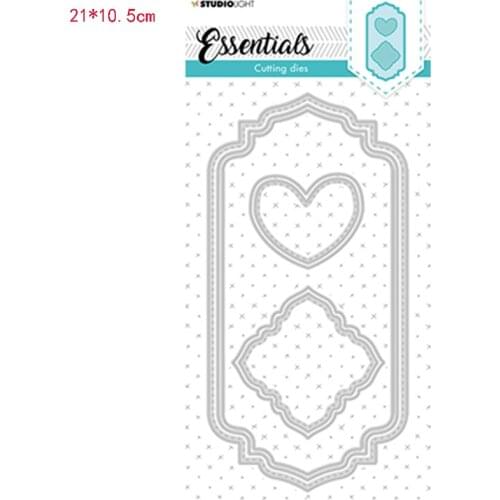 CH 2021 New Arrival Irregular shape Metal Cutting Dies Embossing Scrapbooking Stencil Craft Cut Die For DIY Card Crafts Handmade