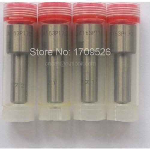 DLLA153P1721 with Black Needle Common Rail Nozzle 0433172056 for 445120106 445120310 OoMYAPoO (Quantity: 4 Pieces/Lot)