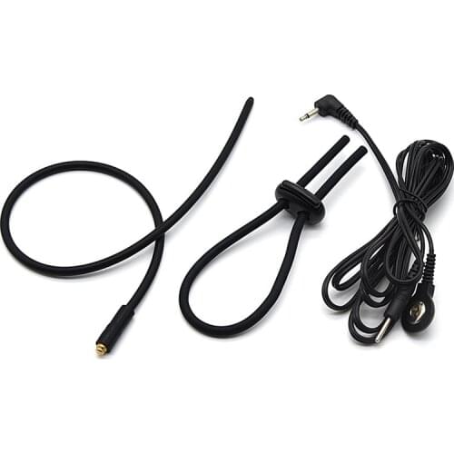 Electro Shock Penis Extender Cock Ring Estim Massage Sex Toy For Men Women Electric Set Electrical