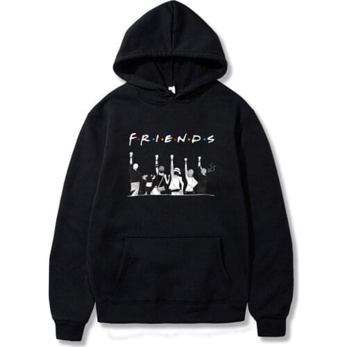 Kawaii Japanese Anime One Piece Friends Hoodies Men Harajuku Funny Cartoon Luffy Zoro Graphic Hoody Hip Hop Sweatshirts Male