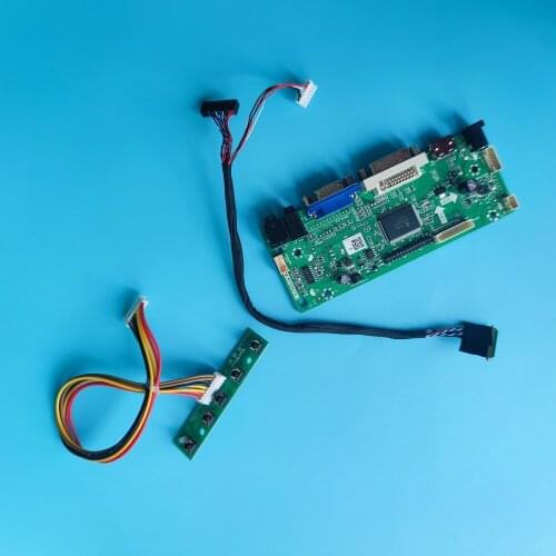 Kit for N156B6 1366X768 Controller board CMO Monitor Panel LCD VGA 40pin M.NT68676 DVI HDMI LED DIY 15.6" display
