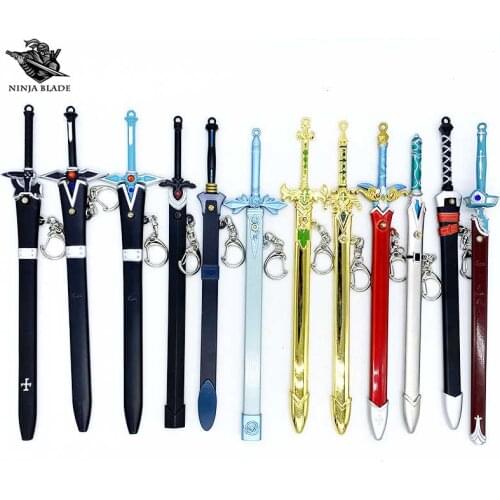 SAO Small Sword Elucidator Night Sky Blue Rose Dark Repulsor Obsidian Slasher Lambent Light Fragrant Olive Sword Ordinal Scale