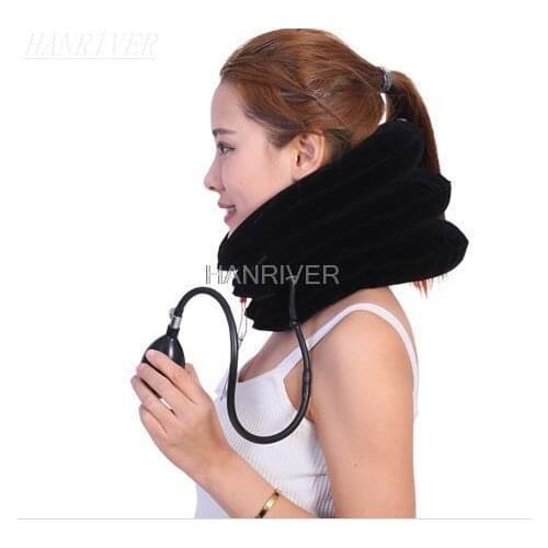 Cervical Neck Traction Medical Correction Device Cervical Support Posture Corrector Neck Stretcher Relaxation Inflatable Collar