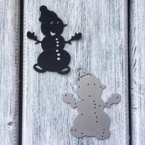 ArtScrap Snowman Metal Cutting Dies Stencils For Scrapbooking Card Decorative Embossing | Art: 175