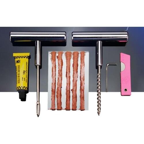 Car Tubeless Tire Tyre Puncture Plug Repair Tools Kits Car-Styling Auto Accessories Motorcycle Bicycle Rubber Cement