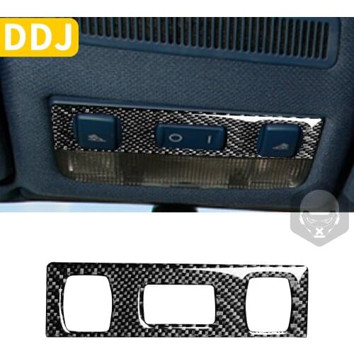 For Audi TT MK1 8N Hardtop 2001-2006 Car Roof Light Frame Trim Sticker Carbon Fiber Interior Overhead Console Car Accessories
