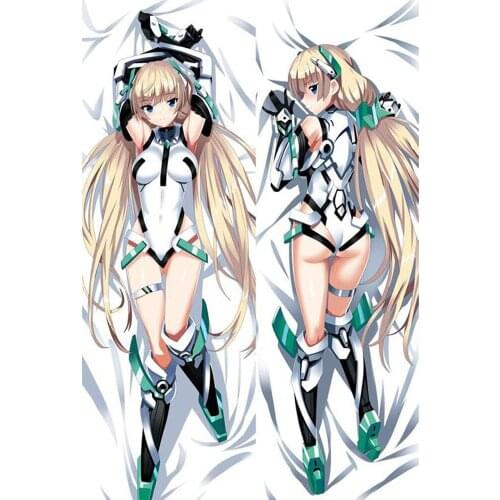 New Japanese Anime Expelled from Paradise Angela Balzac Throw Otaku Dakimakura Gifts Bedding Hugging Body Pillow Case 150x50 CM