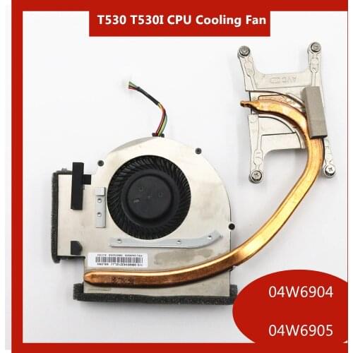 Lenovo For Thinkpad T530 CPU Cooling Fan and Heatsink FRU 04W6904 04W6905