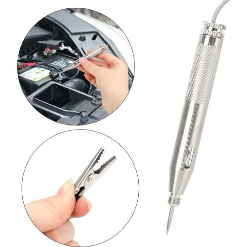 LEEPEE Voltage Test Pen Probe Light System Test Car Circuit Tester Detector Copper 6V-24V Probe Lamp Auto Light Lamp