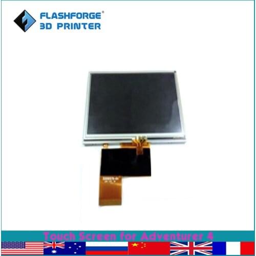 Flashforge 3d Printer Parts Touch Screen for Adventurer 4 Display Screen Replacement Accessories