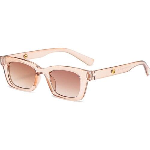 Unique Cat Eye Style Womens Sunglasses Rectangle Rivet Frame Decoration Sun Glasses Tourism Celebrity Recommend Shades Glasses