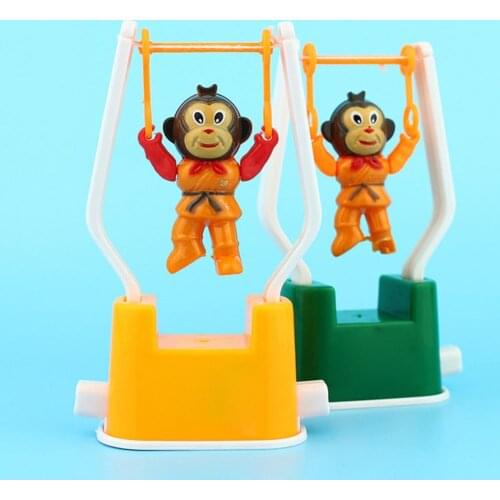 Mini Spinning Monkey Toy Innovative Hanging Exercise Rotate Monkey Doll Fun Novelty Funny Gadgets For Kids Antistrs Toy 1PC
