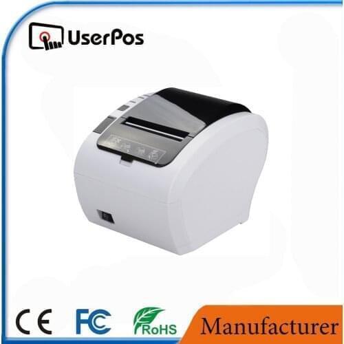 White 80 mm printer thermal driver label printer with USB+Lan+RS232