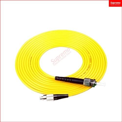FC/ UPC-ST /UPC Fiber Optic Patch Cord Simplex Single Mode Cord Diameter 3mm Length 1M 2M 3M or Accept Customization