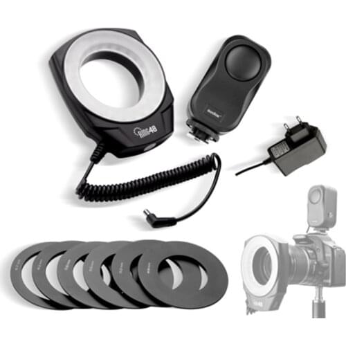 Godox ring48 Macro Ring Flash LED Light for Nikon for Pentax for Canon 7D 6D 1D 5DIII 1100D 60D 600D 5DII 550D DSLR