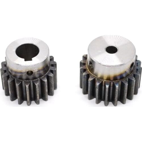 Free Shipping 1.25Mod Module 1.25 20T 23T 25T 32T 40T Tooth Straight Teeth Spur Gear Rack Pinion High Precision 45# Steel