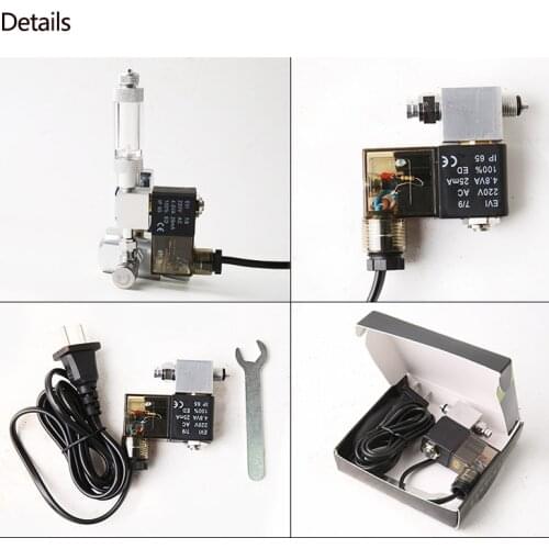 Carbon dioxide solenoid valve module co2 solenoid valve regulator pressure used in cylinder water grass aquarium electromagnetic