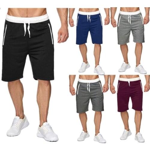 Mens summer breeches shorts 2021 cotton casual Bermuda black mens board shorts mens classic brand clothing shorts men
