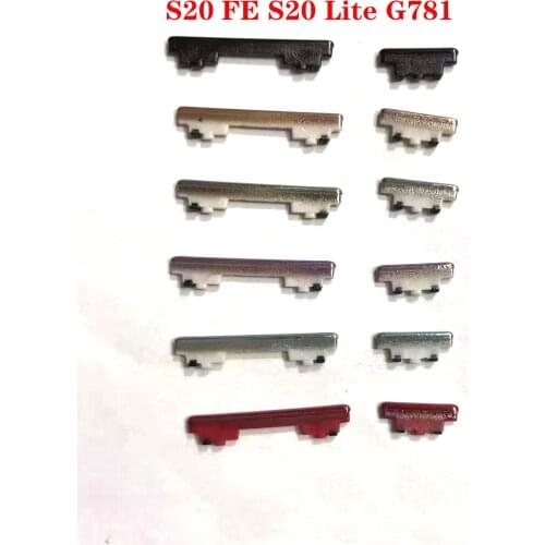 New Metal Buttons ON/OFF KEY Lock Screen Button Volume For Samsung Galaxy S20 FE S20 Lite G781